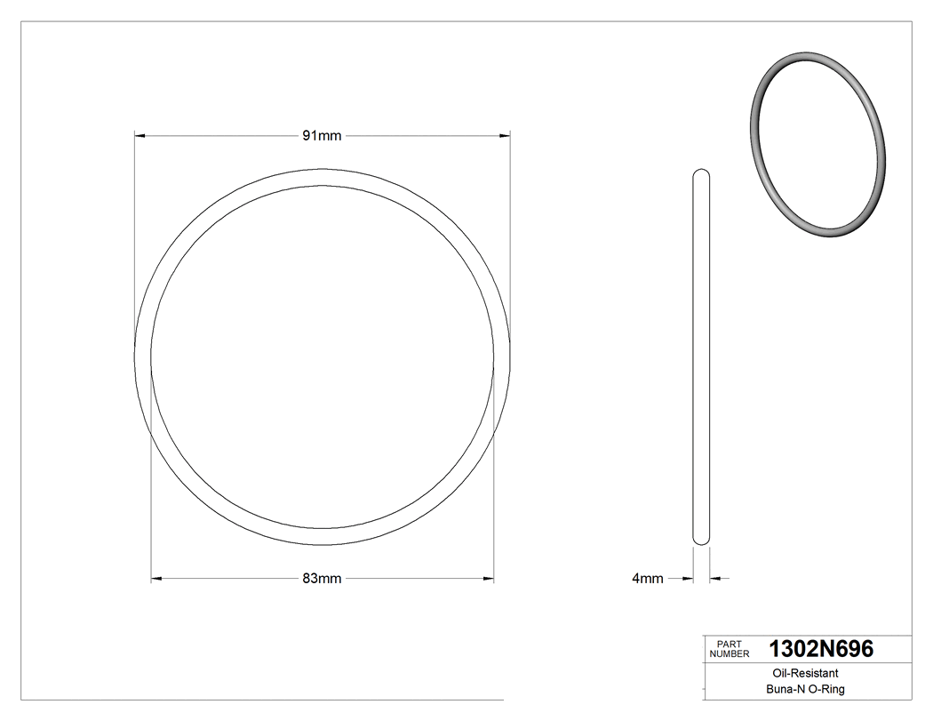Technical drawing - 1302N696